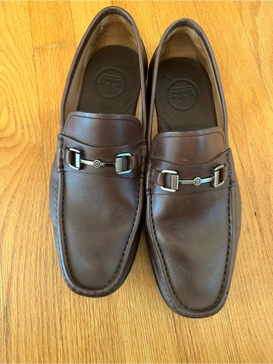 Peter Millar Crown Leather Bit Loafers shoes